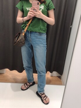 runさん（レディース・152cm）の夏コーディネート