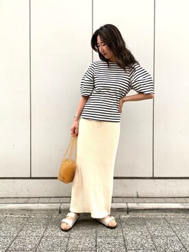 ebiさん（レディース・163cm）の夏コーディネート