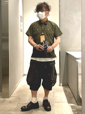 「B印 YOSHIDA(BEAMS×PORTER)（ビージルシヨシダ）のアイテム」を使った、せきさんさん（メンズ・161cm）の春コーディネート