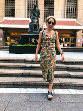 「台湾旅行」｜yuriさん（レディース・158cm）の夏コーディネート