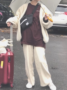 「kastane_ootd」｜「アイテム（ブルゾン）」を使った、WSJさん（レディース・160cm）の冬コーディネート