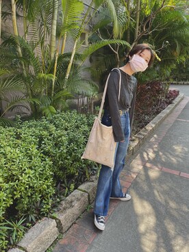 WSJさん(レディース・160cm)の冬コーディネート