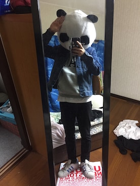 「GAP（ギャップ）のアイテム（マウンテンパーカー）」を使った、Techi🐼さん（メンズ・169cm）の秋コーディネート