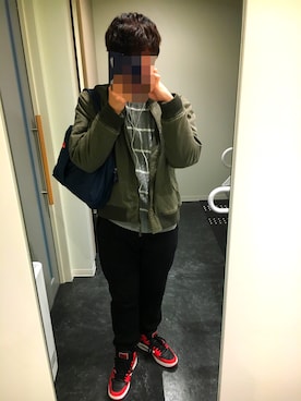 「MACARONIC（マカロニック）のアイテム」を使った、shinさん（メンズ・177cm）の冬コーディネート