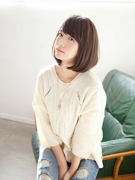 「アイテム（ウィッグ、その他）」を使った、LINEASTORIAさん（レディース・160cm）の冬コーディネート