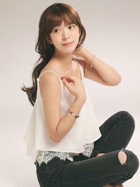 「LINEASTORIA（リネアストリア）のアイテム」を使った、LINEASTORIAさん（レディース・160cm）の冬コーディネート