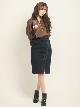 LINEASTORIAさん(レディース・160cm)の春コーディネート