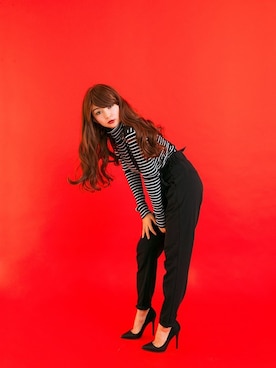 「LINEASTORIA（リネアストリア）のアイテム」を使った、LINEASTORIAさん（レディース・160cm）の夏コーディネート