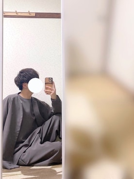 「WYM」｜「アイテム（ノーカラージャケット）」を使った、cocoさん（メンズ・171cm）の春コーディネート