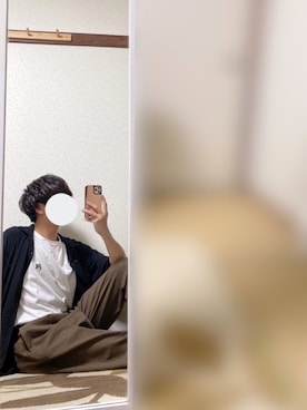 「MAISON KITSUNE」｜「アイテム（その他）」を使った、cocoさん（メンズ・171cm）の夏コーディネート