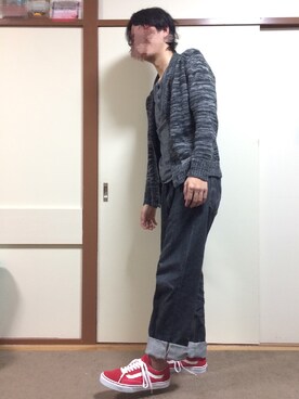 「ドラフトリーバイス」｜「アイテム（その他）」を使った、長(osa)さん（レディース・147cm）の冬コーディネート