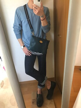 「CIAOPANIC TYPY（チャオパニックティピー）のアイテム（シューズ）」を使った、でん。さん（メンズ・165cm）の春コーディネート