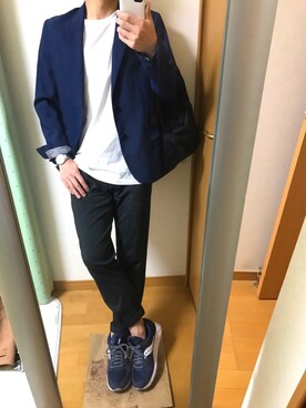 「collective.（コレクティブ）のアイテム」を使った、でん。さん（メンズ・165cm）の春コーディネート