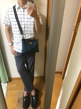 「CIAOPANIC TYPY（チャオパニックティピー）のアイテム（シューズ）」を使った、でん。さん（メンズ・165cm）の夏コーディネート