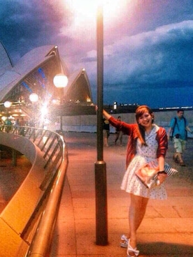 「travel」｜「アイテム（アクセサリー）」を使った、aliceleeleeさん（レディース・158cm）の春コーディネート