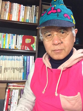 「NIRAME.CO（ニラメッコ）のアイテム（パーカー）」を使った、しまうまおじさんさん（メンズ・165cm）の冬コーディネート