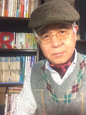 「アイテム（ネクタイ、レッド系）」を使った、しまうまおじさんさん（メンズ・165cm）の春コーディネート