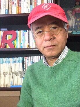 「AVON HOUSE（エーボンハウス）のアイテム（帽子）」を使った、しまうまおじさんさん（メンズ・165cm）の春コーディネート