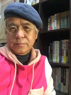 「NIRAME.CO（ニラメッコ）のアイテム（パーカー）」を使った、しまうまおじさんさん（メンズ・165cm）の冬コーディネート