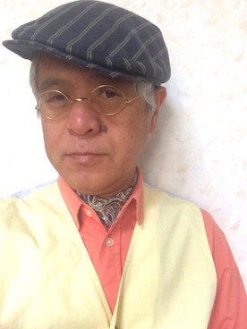 「Django Atour（ジャンゴアトゥール）のアイテム（フォーマルスーツ/小物）」を使った、しまうまおじさんさん（メンズ・165cm）の春コーディネート