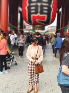 yama Monさん（レディース・154cm）の秋コーディネート