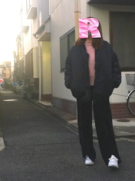 ®️さん（レディース・162cm）の秋コーディネート