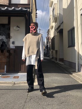 ®️さん（レディース・162cm）の冬コーディネート