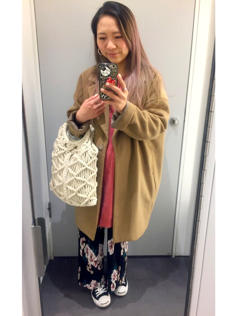 「ootd、followme、WEARBOOKエントリー」｜「KBFのアイテム（ジャケット/アウター、ベージュ系）」を使った、graciewashereさん（レディース・153cm）の夏コーディネートの1枚目の写真