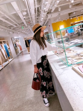 「STAUD（スタウド）のアイテム」を使った、graciewashereさん（レディース・153cm）の秋コーディネート