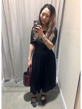 「STAUD（スタウド）のアイテム」を使った、graciewashereさん（レディース・153cm）の秋コーディネート