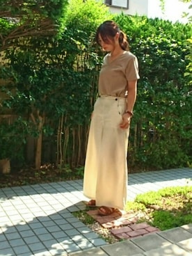 えみさん（レディース・161cm）の夏コーディネート