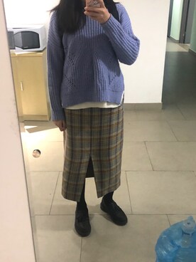 鱼七さん(レディース・162cm)の春コーディネート