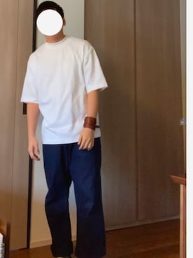 「Scye（サイ）のアイテム（Tシャツ/カットソー）」を使った、haruさん（メンズ・168cm）の春コーディネート