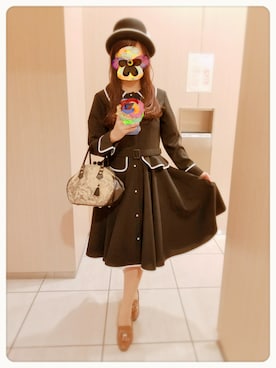 「ぺプラム」｜「アイテム（帽子）」を使った、ｙｋｔｓさん（レディース・152cm）の秋コーディネート