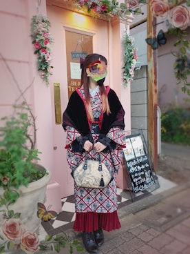 「アイテム（着物）」を使った、ｙｋｔｓさん（レディース・152cm）の秋コーディネート