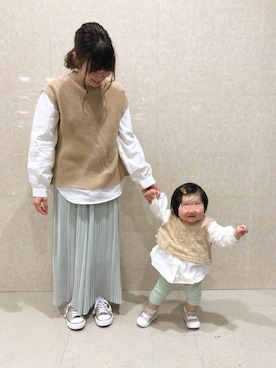 ずさん（レディース・149cm）の冬コーディネート