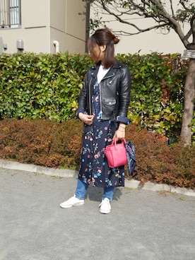 「CONVERSE（コンバース）のCONVERSE/キャンバス オールスター OX（スニーカー）」を使った、ともくるみんさん（レディース・158cm）の春コーディネート