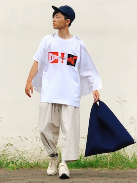 山田和俊さん（メンズ・167cm）の夏コーディネート