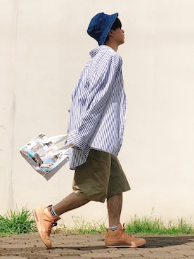 山田和俊さん（メンズ・167cm）の秋コーディネート