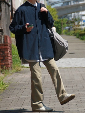 山田和俊さん(メンズ・167cm)の夏コーディネート