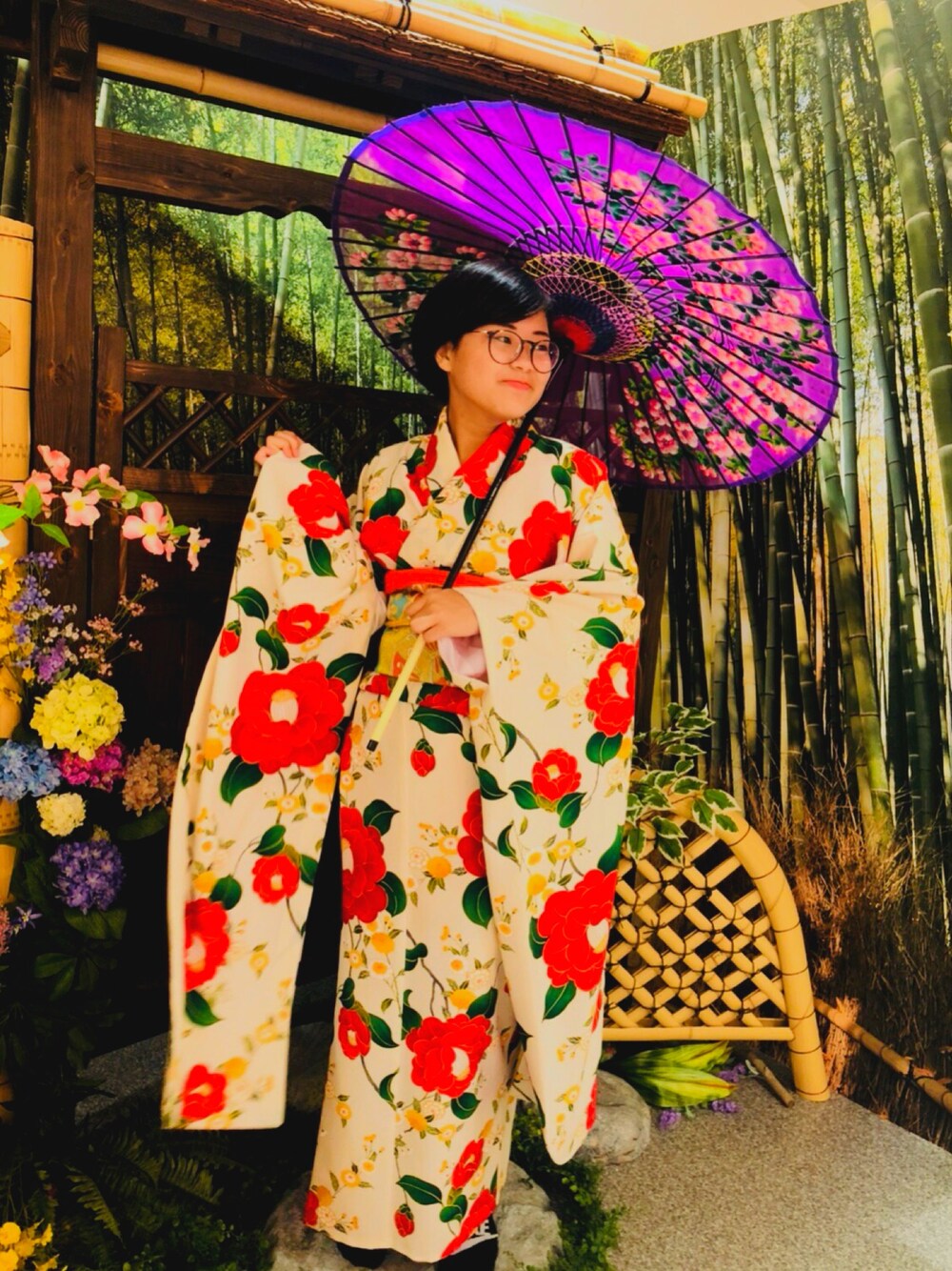 「振袖、千葉ペリエ、振袖MODE」｜「振袖MODEのアイテム（ワンピース/ドレス、ホワイト系）」を使った、manaさん（レディース・163cm）の夏コーディネートの1枚目の写真