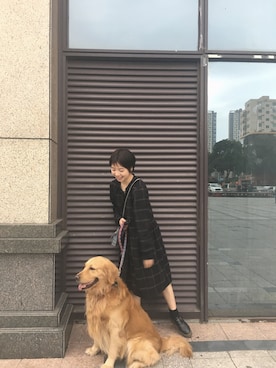 「iT（イット）のアイテム（ワンピース/ドレス）」を使った、小史迷さん（レディース・158cm）の冬コーディネート