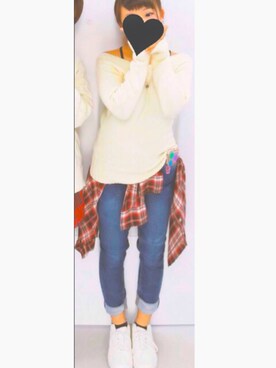 「#オフショル」｜ぁさん（レディース・151cm）の春コーディネート