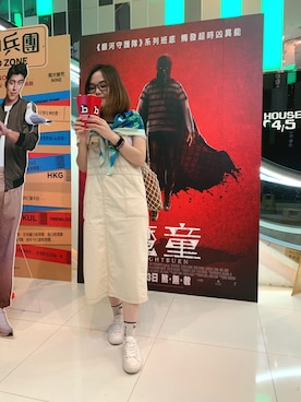 「无印良品」｜Kristy Ng さん（レディース・157cm）の春コーディネート