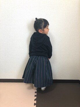 「プチプラミックス」｜natsuさん（キッズ・90cm）の冬コーディネート