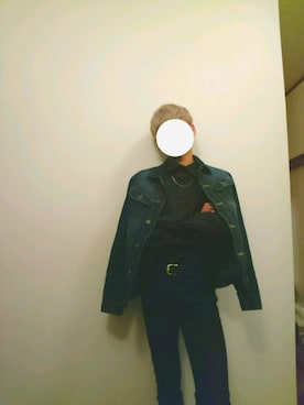 「MinoriTY（マイノリティ）のアイテム（デニムジャケット）」を使った、Goさん（メンズ・168cm）の秋コーディネート