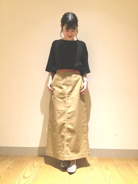 ローリーズファームならファミリー店さん(レディース・160cm)の秋コーディネート