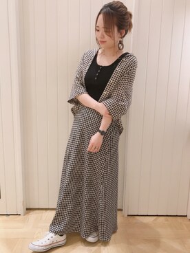 「コモン柄」｜ローリーズファームならファミリー店さん（レディース・152cm）の春コーディネート