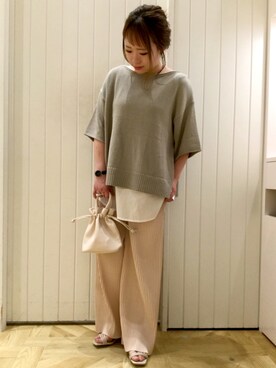 ローリーズファームならファミリー店さん(レディース・152cm)の春コーディネート