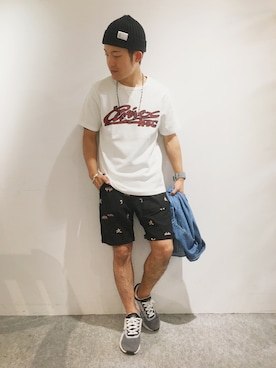 SHOさん（メンズ・168cm）の夏コーディネート